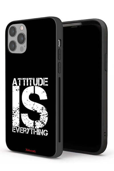 Tolwak جراب حماية لجهاز Apple iPhone 12 Pro Max - Attitude هو كل شيء