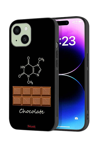 Tolwak غطاء حماية لجهاز Apple iPhone 15 Plus بلون الشوكولاتة