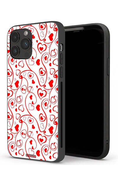 Tolwak جراب حماية لهاتف Apple iPhone 13 Pro Max بنقشة قلوب