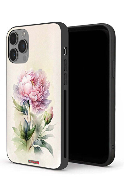 Tolwak غطاء حماية لجهاز Apple iPhone 14 Pro Max بتصميم فني بألوان مائية وردية