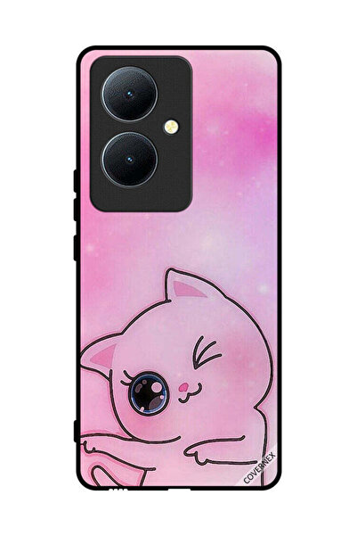 Covernex غطاء حماية لهاتف Vivo Y78 5G Go This Way Kitten
