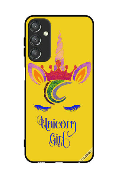 Covernex غطاء حماية لهاتف سامسونج جالاكسي A24 4G برسومات فتاة يونيكورن