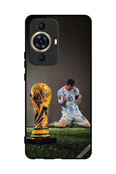 Covernex غطاء حماية لهاتف هواوي نوفا 11 برو - ليو ميسي وكأس الفيفا