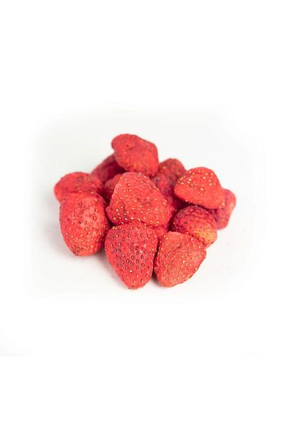 HapHug 3 Pack Freeze Dried Whole Strawberries - Freeze Dried Whole Strawberries 20g X 3