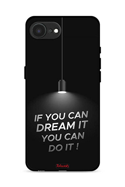 Tolwak غطاء حماية لجهاز Apple iPhone 16e إذا كنت تستطيع أن تحلم به، يمكنك أن ...