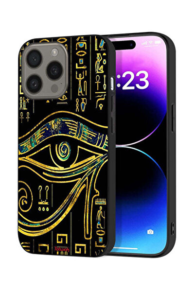 Tolwak غطاء حماية لجهاز Apple iPhone 15 Pro بتصميم عين فنية