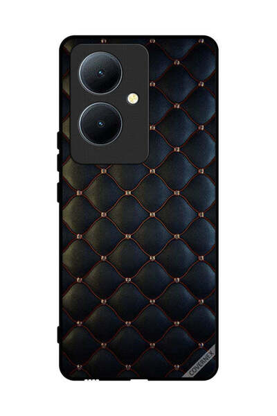 Covernex غطاء حماية لهاتف Vivo Y78+ 5G بنقشة نقشة القماش