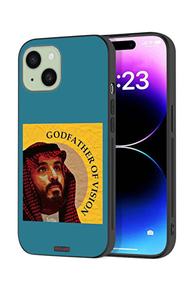 Tolwak Apple iPhone 15 Plus Protective Case Cover Godfather Of Vision
