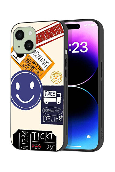 Tolwak غطاء حماية لجهاز Apple iPhone 15 Plus مع ملصق نقل سريع مجاني