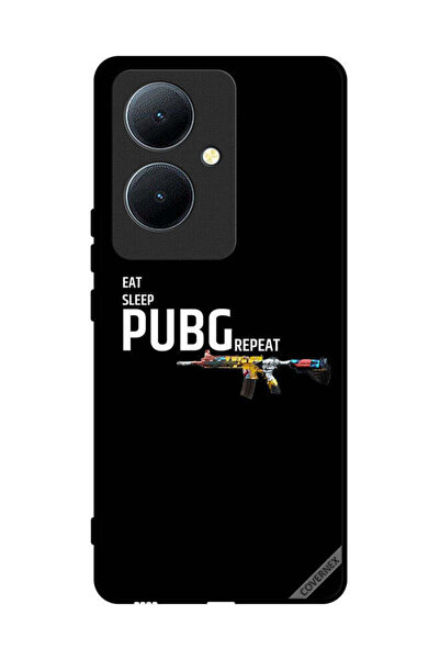 Covernex غطاء حماية لهاتف Vivo Y78 5G Eat Sleep Pubg Repeat