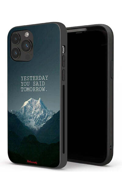 Tolwak جراب حماية لجهاز Apple iPhone 13 Pro Max - أمس قلت غدًا