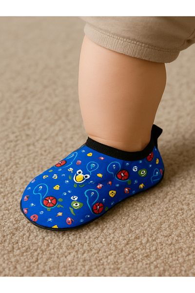 Patika Bebek Anti-Slip Bottom Gun Shoes Mix Pattern Can Be Used in the Pool and Sea in Summer