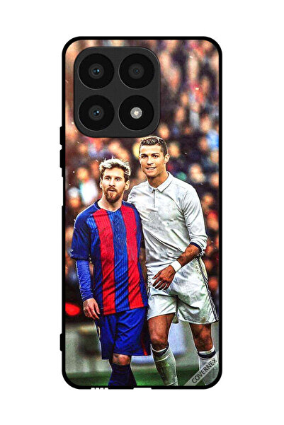 Covernex غطاء حماية لهاتف Honor X8a ميسي وكريستيانو رونالدو