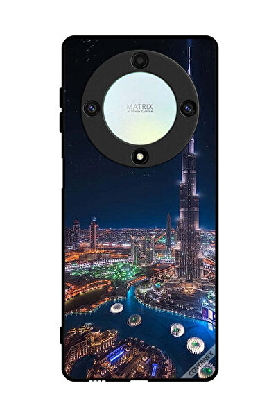 Covernex غطاء حماية لهاتف Honor X9a - منظر ليلي لوسط المدينة