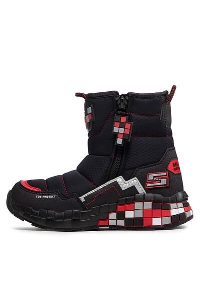 SKECHERS Boy Snow Boots Black SKECHERS-402198L BKRD