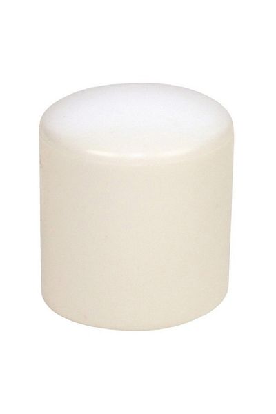 Magic Sliders 4-Piece Round Furniture Vinyl Leg Tips White