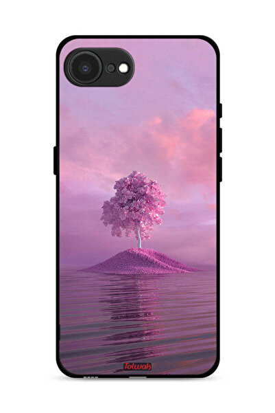 Tolwak غطاء حماية لجهاز Apple iPhone 16e - شجرة - Unsplash