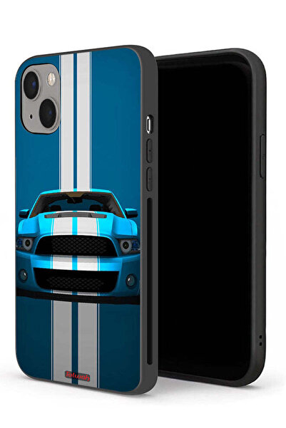 Tolwak جراب حماية لجهاز Apple iPhone 13 mini بتصميم سيارة فنية تجريدية