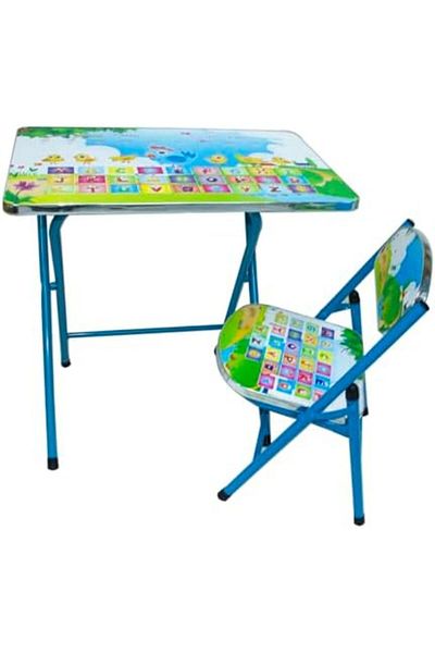 Generic Kids Folding Study Table and Chair Set