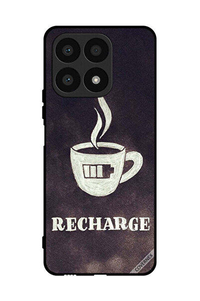 Covernex غطاء حماية لهاتف Honor X8a Coffee Recharge