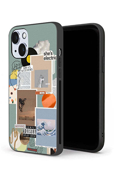 Tolwak جراب حماية لجهاز Apple iPhone 14 She Is Electric