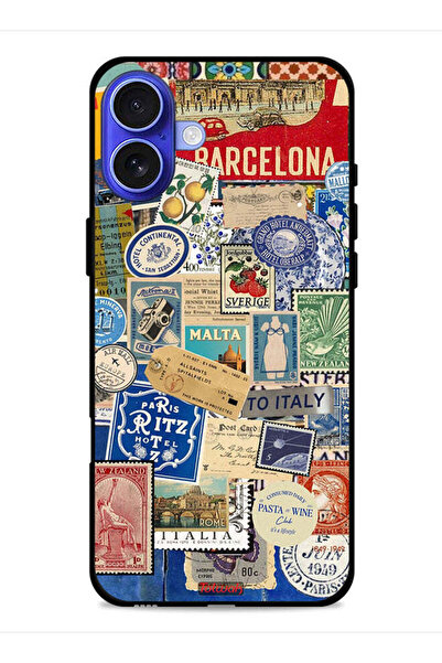 Tolwak ملصقات غطاء حماية لجهاز Apple iPhone 16 لمدن مختلفة