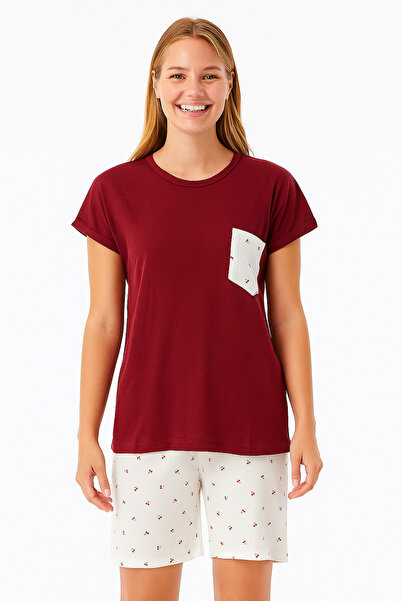 İpek Tekstil 100% Cotton Women's Combed Cotton Pajamas