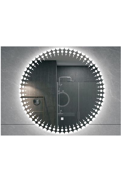 Trendy's Oglinda pentru baie TRENDY’S, circulara, cu senzor touch si LED – 600 mm, OG49