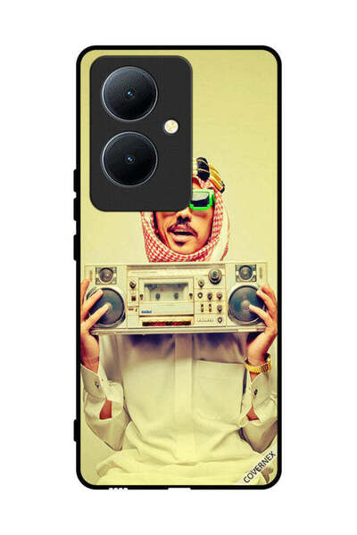 Covernex غطاء حماية لهاتف Vivo Y78 5G يحمل جهاز موسيقى عتيق