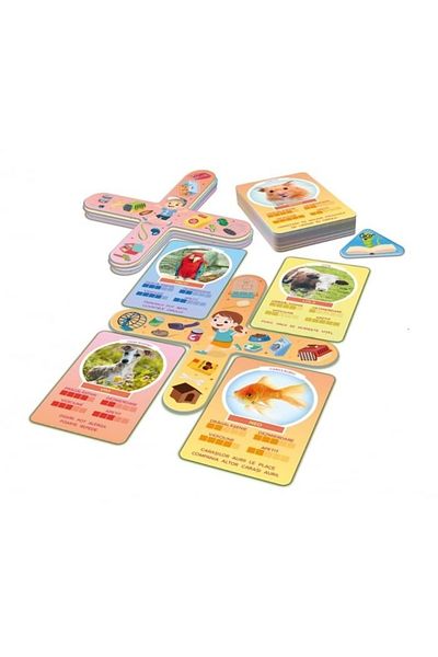 Asmodee Joc tactic educațional - Să descoperim animalele