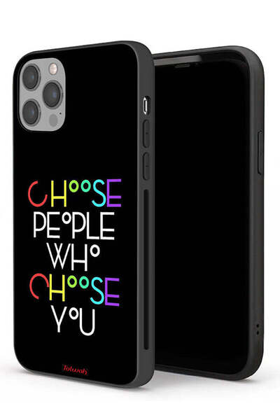 Tolwak جراب حماية لجهاز Apple iPhone 12 Pro Max اختر الأشخاص الذين يختارونك