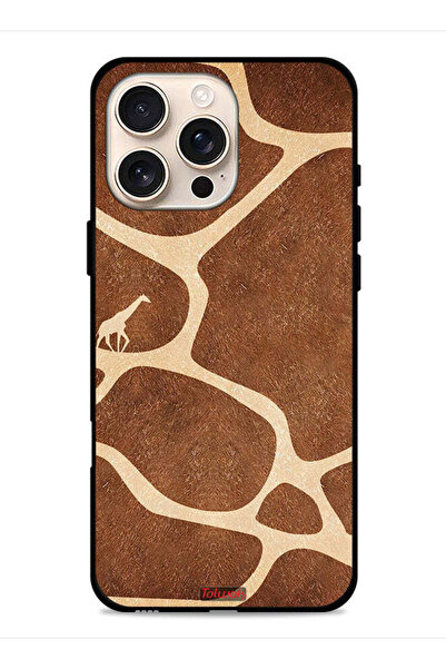 Tolwak غطاء حماية لجهاز Apple iPhone 16 Pro على شكل زرافة