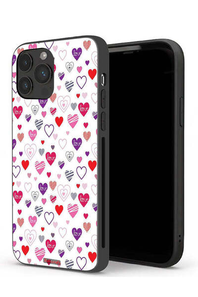 Tolwak غطاء حماية لهاتف Apple iPhone 13 Pro برسومات قلوب