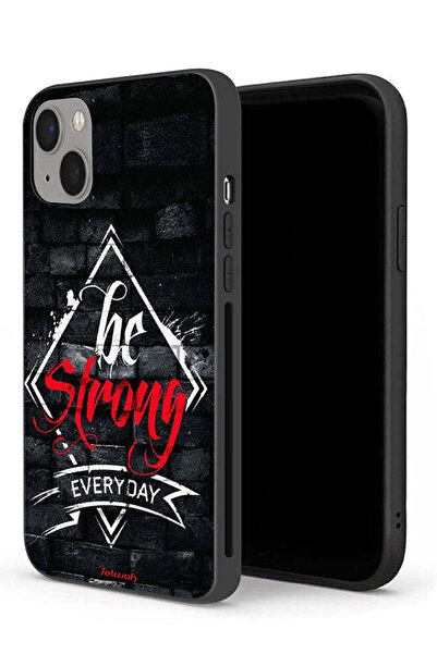 Tolwak جراب حماية لجهاز Apple iPhone 13 كن قويًا كل يوم