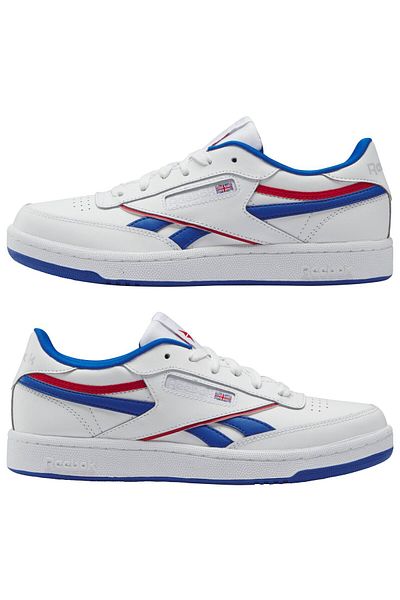 Reebok Teniși albi pentru copii, băieți, fete, unisex, REEBOK-HR0645