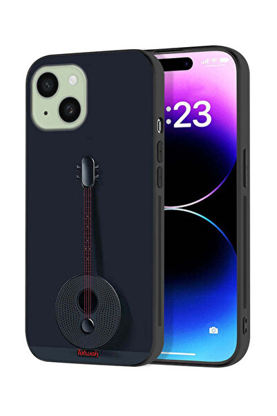 Tolwak غطاء حماية لجهاز Apple iPhone 15 Plus بتصميم جيتار