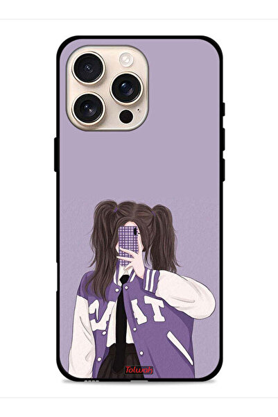 Tolwak غطاء حماية لجهاز Apple iPhone 16 Pro لالتقاط صور سيلفي