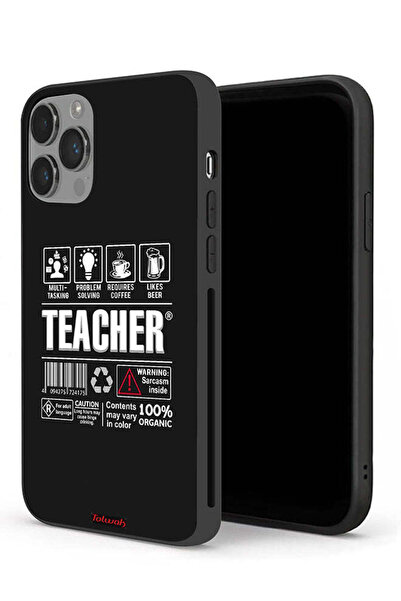 Tolwak جراب حماية لجهاز Apple iPhone 14 Pro - ملصق المعلم