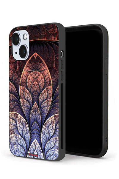 Tolwak جراب حماية لجهاز Apple iPhone 14 بتصميم زهور كسورية تجريدية