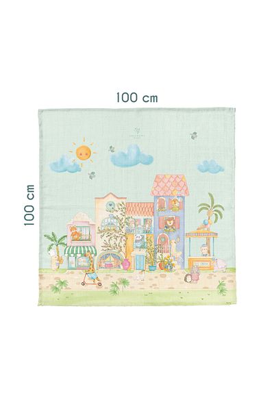 Casadora Baby Dolce Villa 100% Organic Cotton Muslin Cover - 100X100