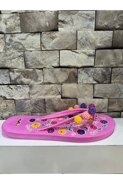 ULUSOY Women's Pool Sea Beach Toe Toe Eva Sole Slippers