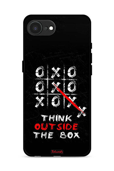 Tolwak غطاء حماية لجهاز Apple iPhone 16e - فكر خارج الصندوق