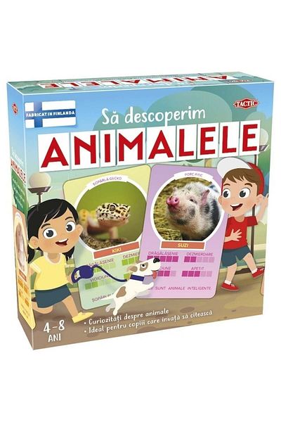 Asmodee Joc tactic educațional - Să descoperim animalele