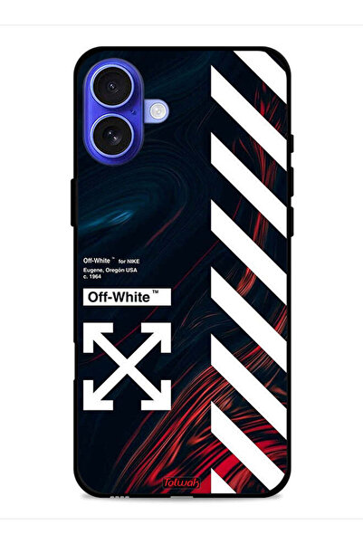 Tolwak غطاء حماية لجهاز آيفون 16 من آبل، ملصق أبيض فاتح