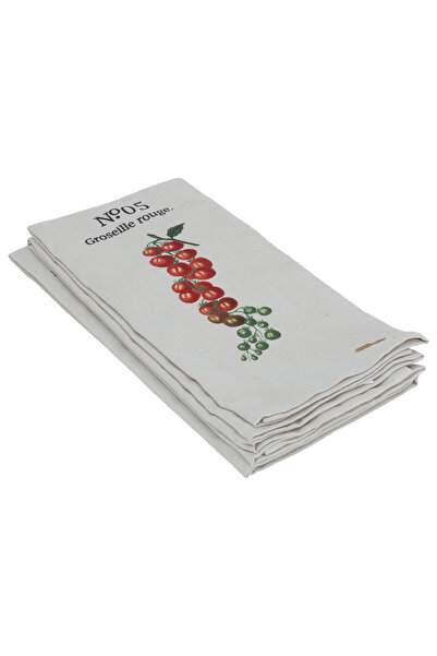 Generic Al Saif Gallery Fabric Kitchen Towels Set, 3 Pieces, 45 x 70 cm - Beige