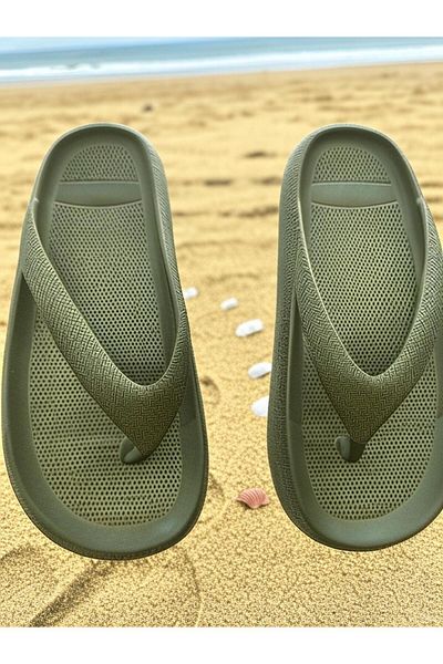 FyzHome Fyz Soft Sole Unisex, Flip Flops Platform Beach-Day Evater