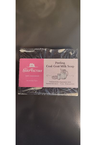 SS HOME CONCEPT Natural Handmade Exfoliating Charcoal and Goat Milk Soap