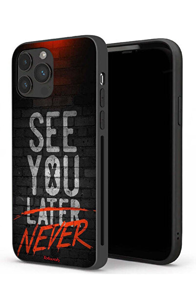 Tolwak جراب حماية لجهاز Apple iPhone 13 Pro - لن أراك أبدًا