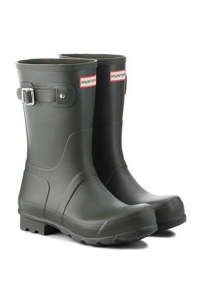 Hunter Men's Wellington Boots green MFS900