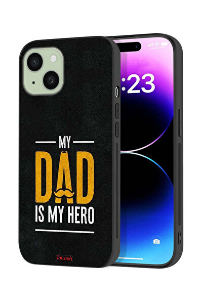 Tolwak غطاء حماية لجهاز Apple iPhone 15 Plus - أبي هو بطلي
